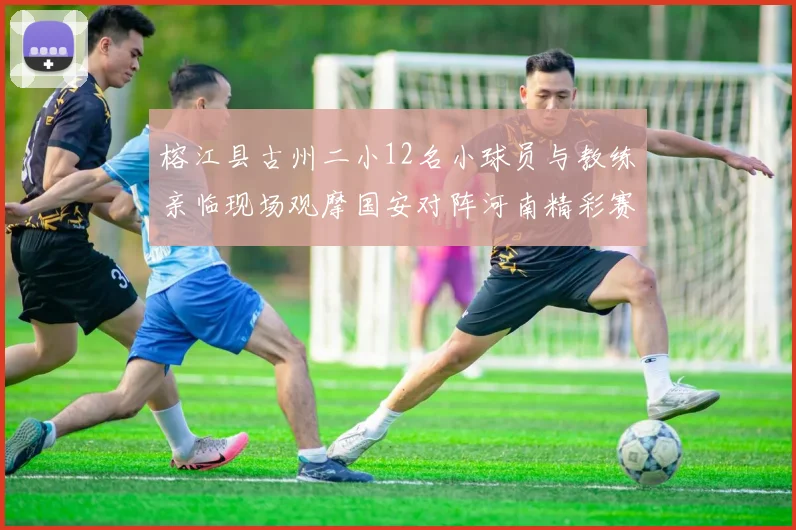 榕江县古州二小12名小球员与教练亲临现场观摩国安对阵河南精彩赛事