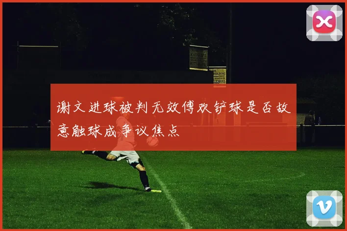 谢文进球被判无效傅欢铲球是否故意触球成争议焦点